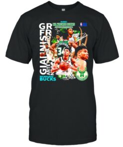Milwuakee Antetokonmpo NBA Fear The Deer Bucks Shirt 1