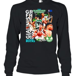 Milwuakee Antetokonmpo NBA Fear The Deer Bucks Shirt 3