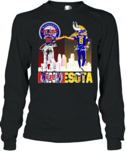 Minnesota Twins and Vikings with Donaldson and Cousins champions shirt 2 Minnesota Twins and Vikings with Donaldson and Cousins champions shirt 3