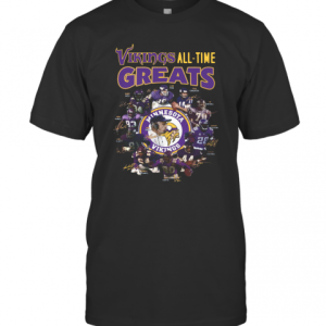 Minnesota Vikings All Time Greats Alan Page Randymoss Carl Eller Signatures T-Shirt