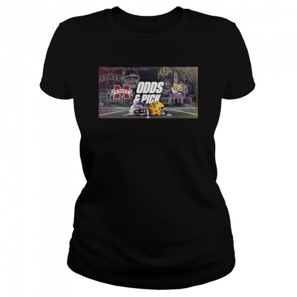 Mississippi State Bulldogs vs LSU Tiger Odds and Pick 2022 shirt