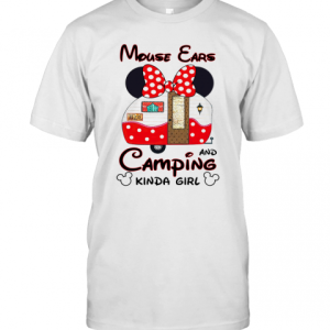 Mouse Ears Camping Kinda Girl T-Shirt