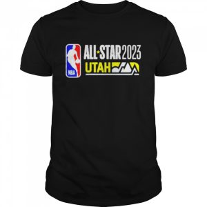 NBA All Star 202 Utah logo shirt