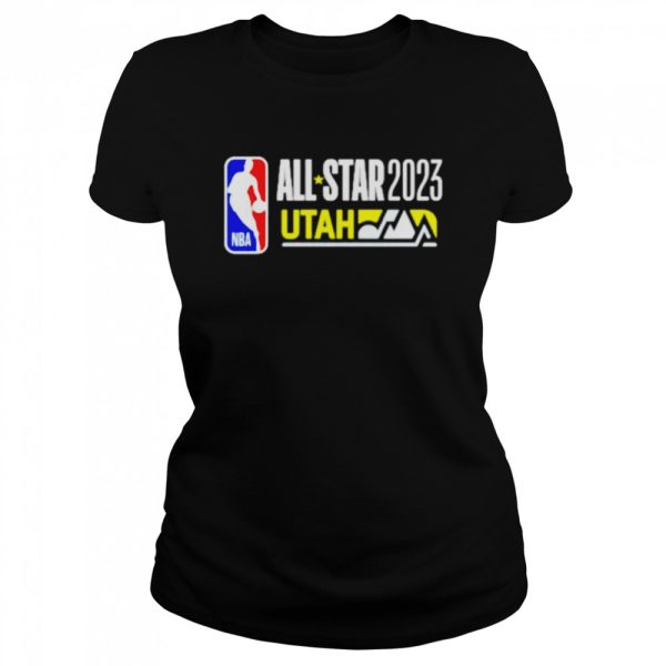 NBA All Star 202 Utah logo shirt