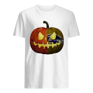 NFL Baltimore Ravens pumpkin Halloween shirt