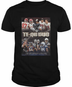 National tight ends day te qb duo in nfl shirt 1