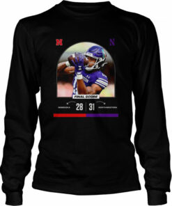 Nebraska 28 vs 31 Northwestern Final Score game day 2022 shirt 3