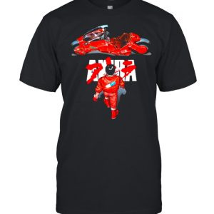 Neo Tokyo Akiras Art Motorcycle Biker Shirt