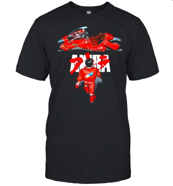 Neo Tokyo Akiras Art Motorcycle Biker Shirt