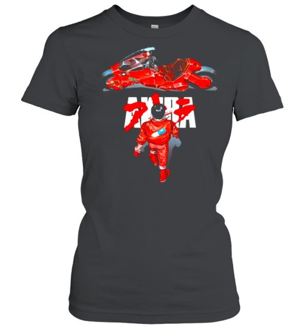 Neo Tokyo Akiras Art Motorcycle Biker Shirt