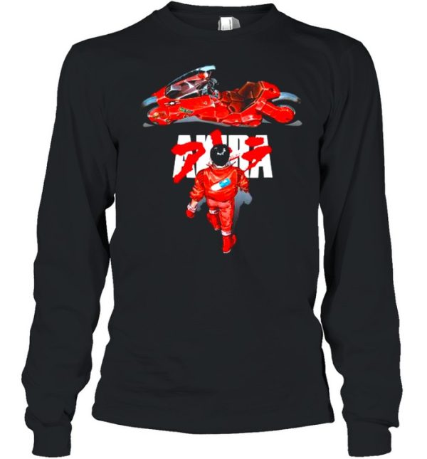 Neo Tokyo Akiras Art Motorcycle Biker Shirt