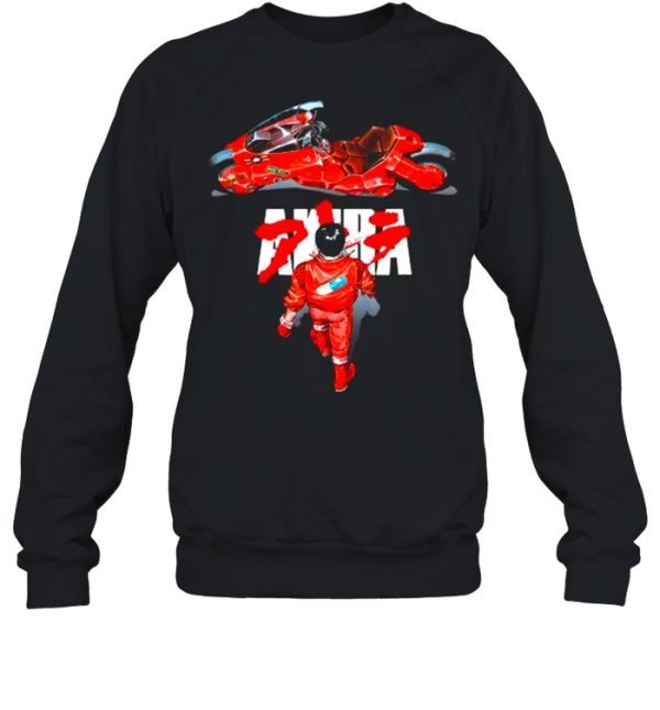 Neo Tokyo Akiras Art Motorcycle Biker Shirt