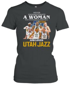 Never Underestimate A Woman Who Understands Basketball And Loves Utah Jazz Shirt 1 Never Underestimate A Woman Who Understands Basketball And Loves Utah Jazz Shirt 2