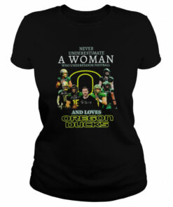 Never underestimate a woman who understands football and loves oregon ducks signatures 2022 shirt 2