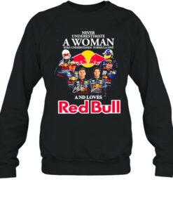 Never underestimate a woman who understands formula one and loves Red Bull signatures shirt 3 Never underestimate a woman who understands formula one and loves Red Bull signatures shirt 4