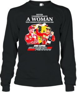 Never underestimate a woman who understands formula one and loves Scuderia Ferrari shirt 3