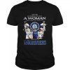 Never undestrima a woman who understands baseball and loves Seattle Mariners signatures shirt