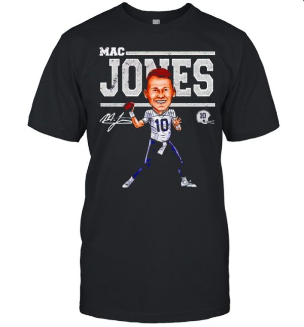 New England Football Mac Jones Cartoon shirt