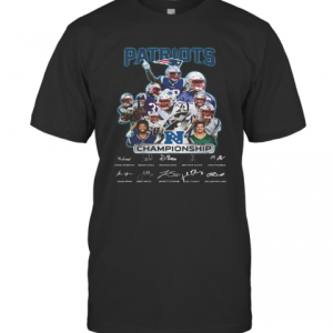 New England Patriots Champions Signatures T-Shirt