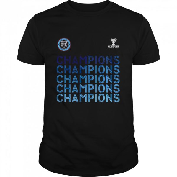 New York City FC MLS Cup Champions 2021 shirt