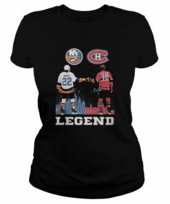 New York Islanders Bossy and Montreal Canadiens Lafleur legend signatures shirt 2