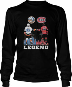 New York Islanders Bossy and Montreal Canadiens Lafleur legend signatures shirt 3