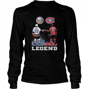 New York Islanders Bossy and Montreal Canadiens Lafleur legend signatures shirt 3