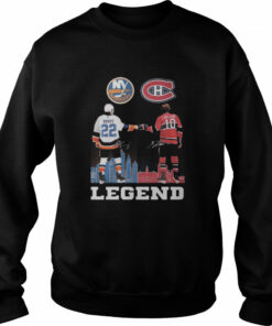 New York Islanders Bossy and Montreal Canadiens Lafleur legend signatures shirt 4