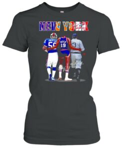 New York Lawrence Taylor Willis Reed Babe Ruth shirt 1 New York Lawrence Taylor Willis Reed Babe Ruth shirt 2
