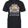 New York Yankees 120th Anniversary 1921 2021 Thank You For The Memories Signature shirt
