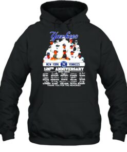 New York Yankees 120th anniversary 1901 2021 signatures shirt 5