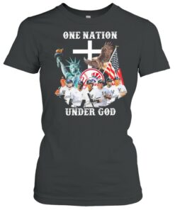 New York Yankees One Nation Under God Signatures Shirt 1 New York Yankees One Nation Under God Signatures Shirt 2