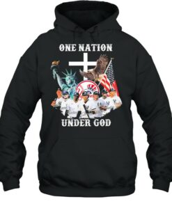 New York Yankees One Nation Under God Signatures Shirt 4 New York Yankees One Nation Under God Signatures Shirt 5