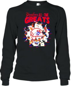 New York Yankees all time Greats all team signatures shirt 3