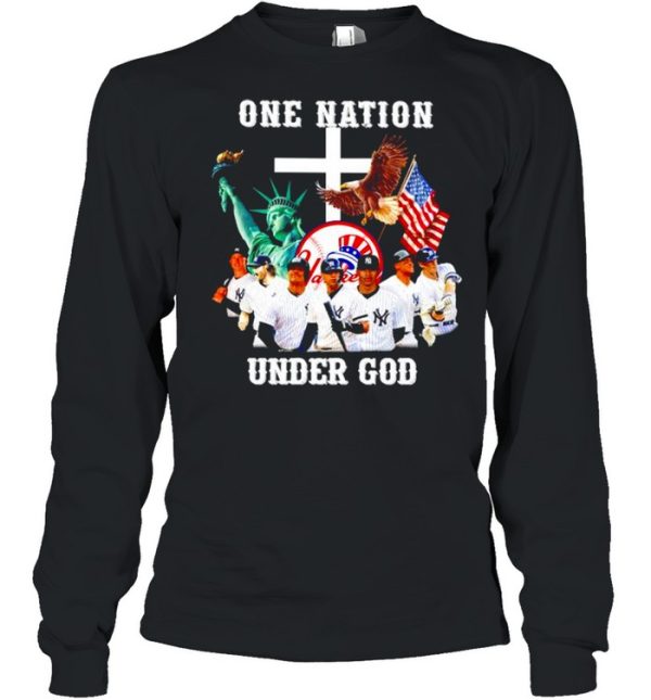 New York Yankees one nation under god shirt