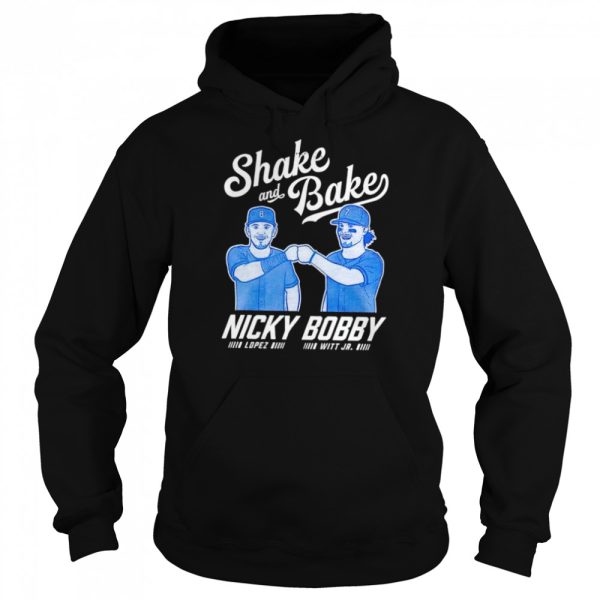 Nicky Bobby Shake and Bake Kansas City baseball shirt