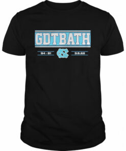 North Carolina Tar Heels gdtbath shirt 1