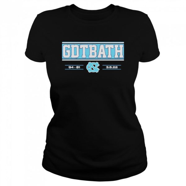 North Carolina Tar Heels gdtbath shirt