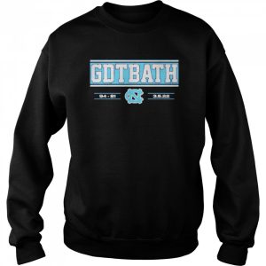 North Carolina Tar Heels gdtbath shirt 4