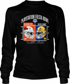 Notre Dame Fighting Irish vs Oklahoma State Cowboys 2022 Fiesta Bowl Matchup Coin Flip Shirt 3