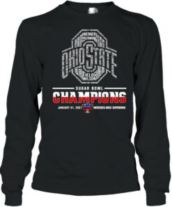 Ohio State Buckeyes sugar bowl champions 2021 mercedes benz superdome shirt 2 Ohio State Buckeyes sugar bowl champions 2021 mercedes benz superdome shirt 3