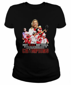 Oklahoma 2021 NCAA Softball Fifth title in Program history Champions shirt 2