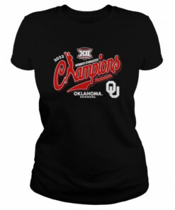 Oklahoma Sooners 2022 Big 12 Womens Gymnastics Conference Champions shirt 1 Oklahoma Sooners 2022 Big 12 Womens Gymnastics Conference Champions shirt 2