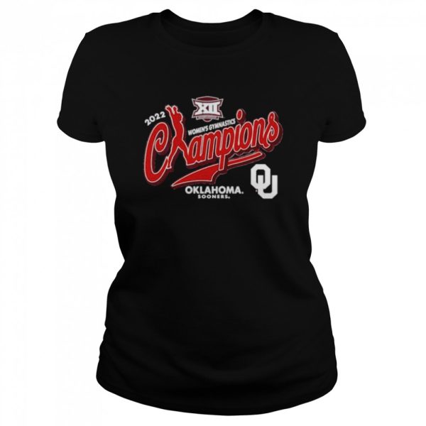 Oklahoma Sooners 2022 Big 12 Womens Gymnastics Conference Champions shirt