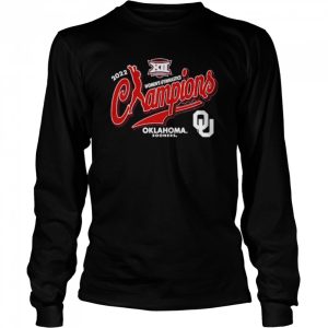 Oklahoma Sooners 2022 Big 12 Womens Gymnastics Conference Champions shirt 3