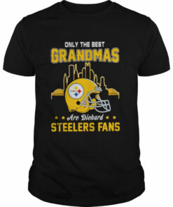 Only the best grandmas are diehard Pittsburgh Steelers fans shirt 1
