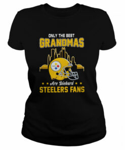 Only the best grandmas are diehard Pittsburgh Steelers fans shirt 2