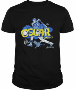 Oscar Gonzalez Under The Cleveland Guardians 2022 Signature Shirt 1