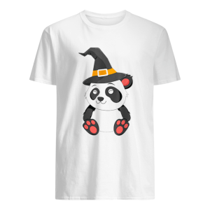 Panda Witch Halloween Bear China Animal Outfit Costume Kids shirt