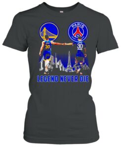 Paris Curry and Messi legend never die shirt 1 Paris Curry and Messi legend never die shirt 2